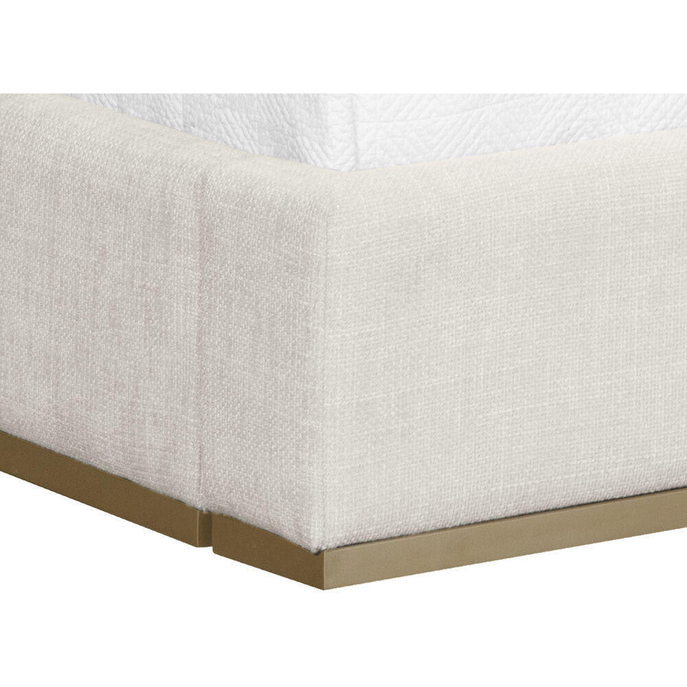 Beckham Chacha Cream Bed, King